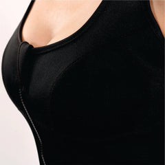 Zip Front Longline Bra